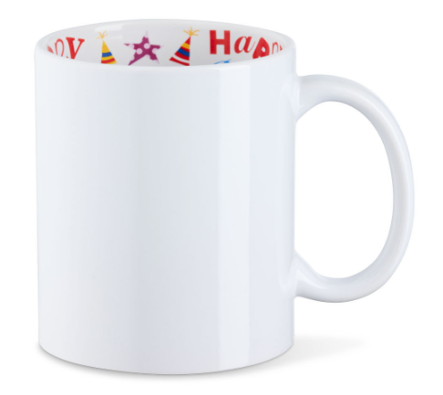 Taza con motivos de Navidad