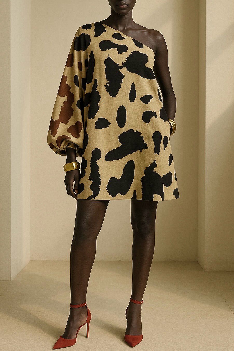 Kopano One-Shoulder Dress