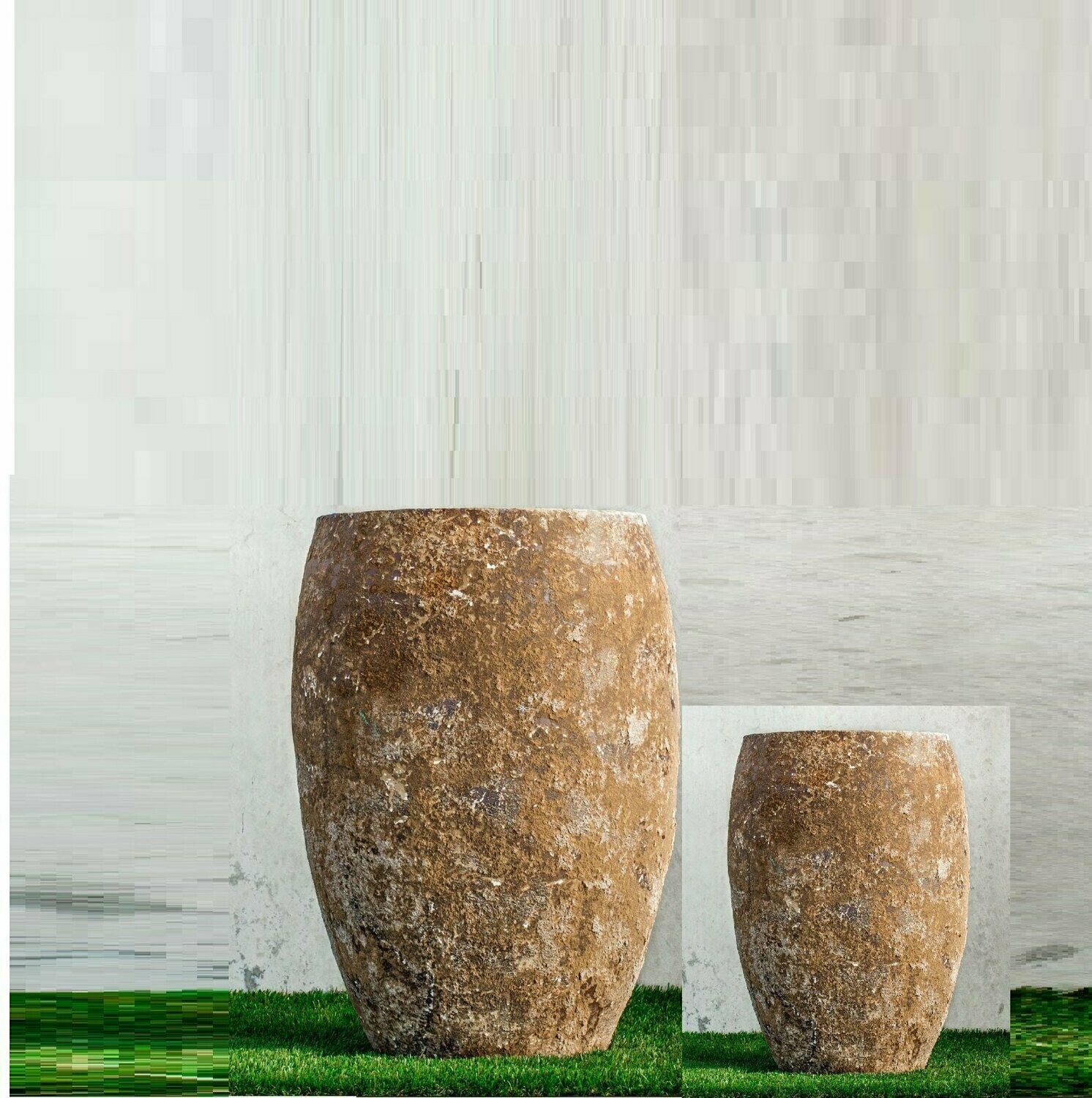 PLAIN POT SET 
(32cm x 62cm & 54cm x 76cm)