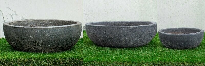 PLAIN BOWL SET
(59cm X 22cm) &
(49cm X 19cm) &
(39cm X 15cm)