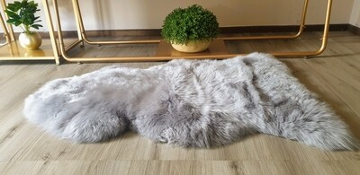 Single Sheepskin Rug (One Pelt) Featured photo in Marle Grey. Available in other colours.