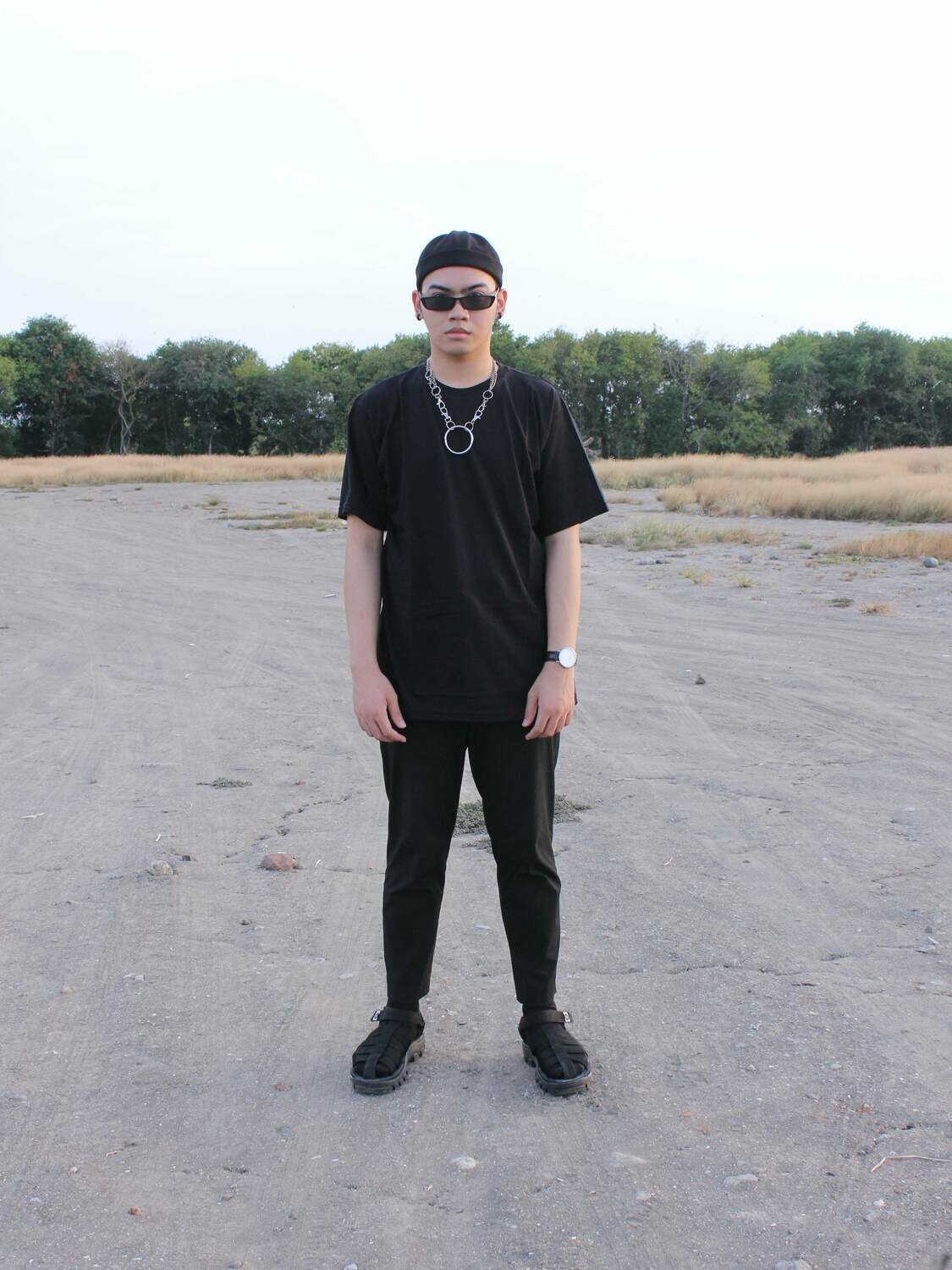 Plain T-Shirt Black by W/OTERN.