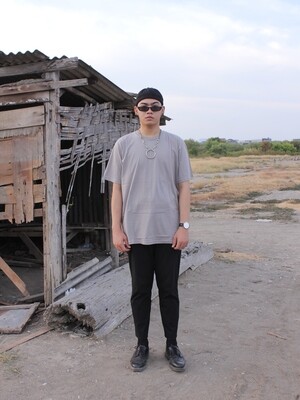 Plain T-Shirt Light Grey by W/OTERN.