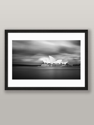 Sydney Opera House BW