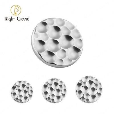 Right Grand Implant Grade ASTM F136 Titanium Internally Threaded Hammer Labret Top
