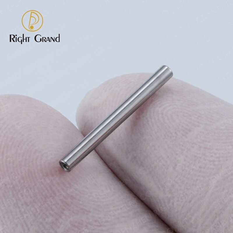 Right Grand ASTM F136 Implant Grade Titanium Internally Threaded Barbell Shaft