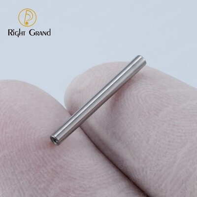 Right Grand ASTM F136 Implant Grade Titanium Internally Threaded Barbell Shaft