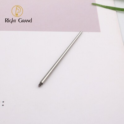 Right Grand 100% Implant Grade ASTM F136 Titanium Pin Taper for Internally Threaded Piercing Jewelry