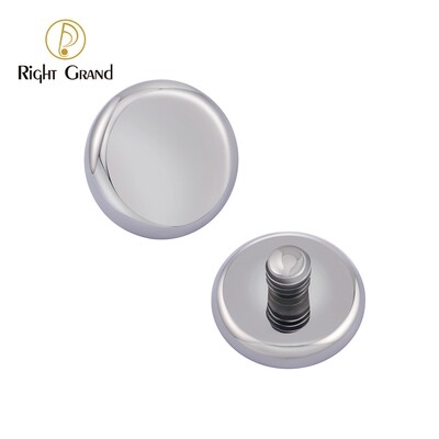 Right Grand ASTM F136 Titanium Flat Disc Stud Earring 16G Round Disc Cartilage Helix Tragus Labret Stud Piercing top