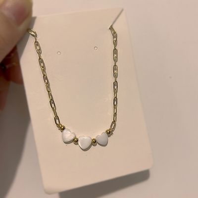 Right Grand New Simple Fashion Jewelry 2024 Beach Ocean Style Hawaii Love Heart Star Pendant Mother Of Pearl Shell Necklace