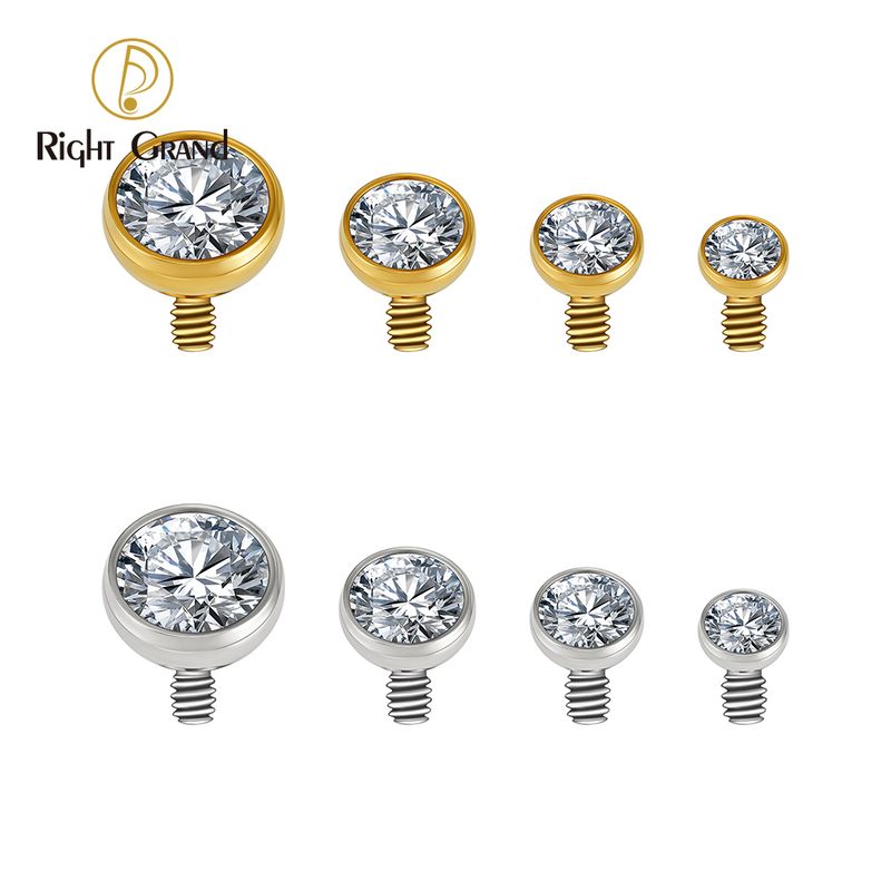 Right Grand ASTM F136 Titanium 16G Internal Thread Bezel Setting Cz Cartilage Earring Punk Helix Tragus Conch Snug Ear Labret Piercing Top Right Grand ASTM F136 Titanium 16G Internal Thread Bezel Setting Cz Cartilage Earring Punk Helix Tragus Conch Snug Ear Labret Piercing Top