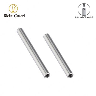 Right Grand ASTM F136 Implant Grade Titanium Internally Threaded Barbell Shaft