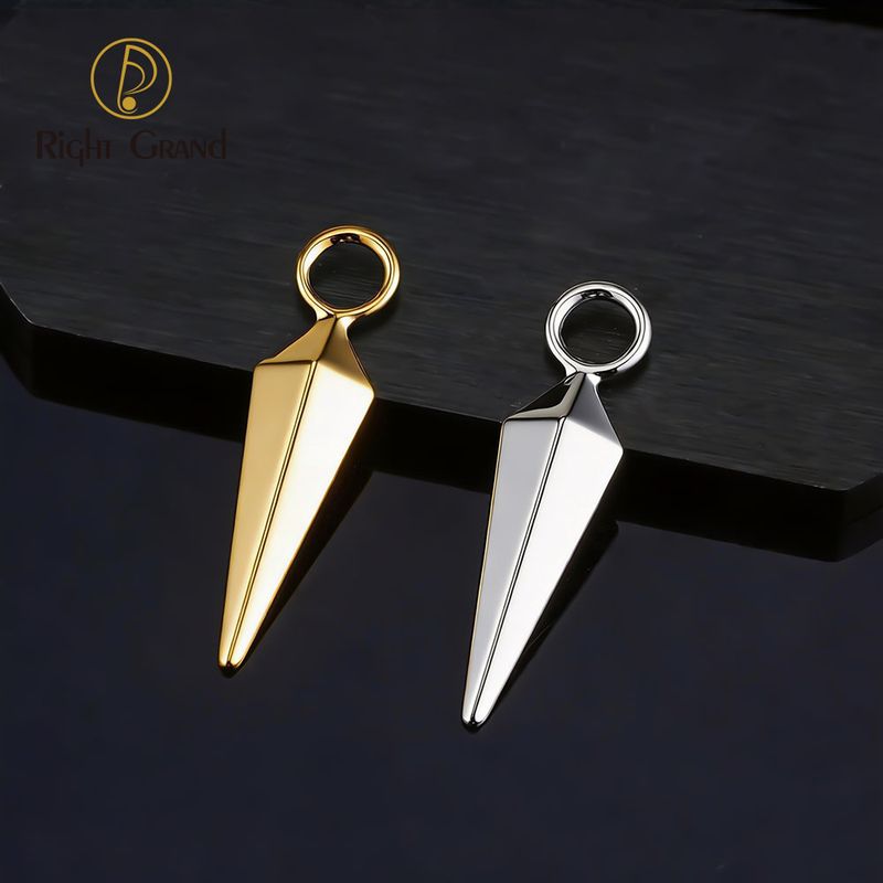 Right Grand Titanium Awl Ring Charm for Ear Lobe Dangle Hoop Huggie Earrings