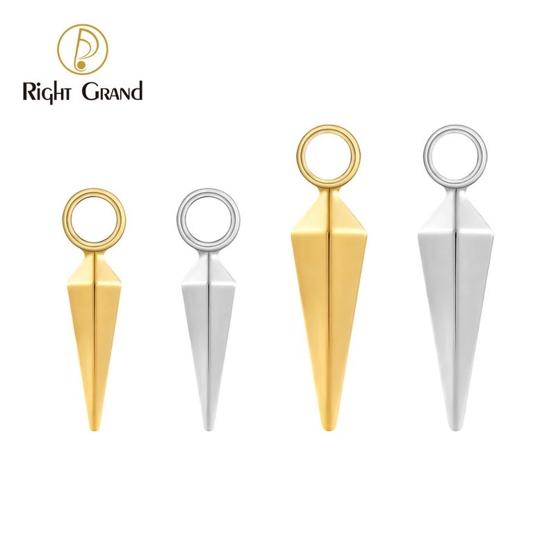 Right Grand Titanium Awl Ring Charm for Ear Lobe Dangle Hoop Huggie Earrings