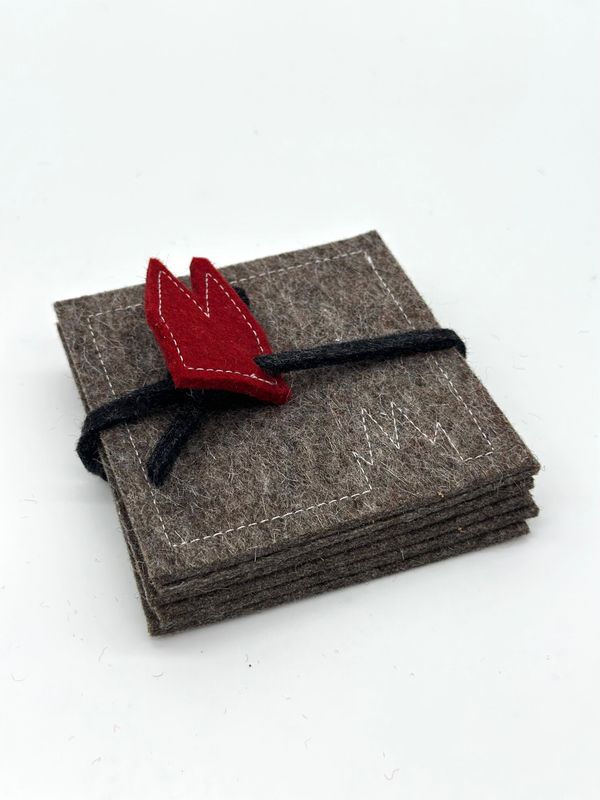 Untersetzer - Filz (6 Stück, meliert) Untersetzer - Filz (6 Stück, meliert)