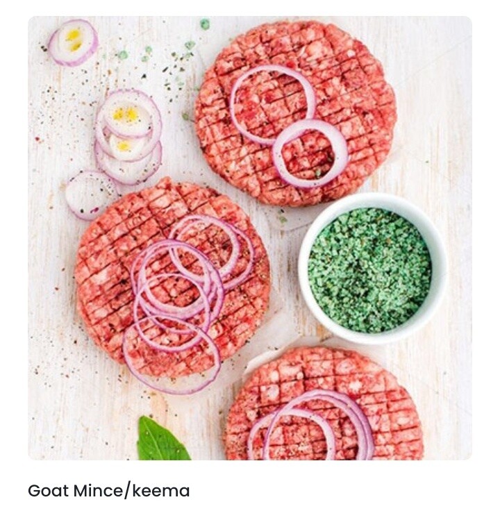 Goat mince