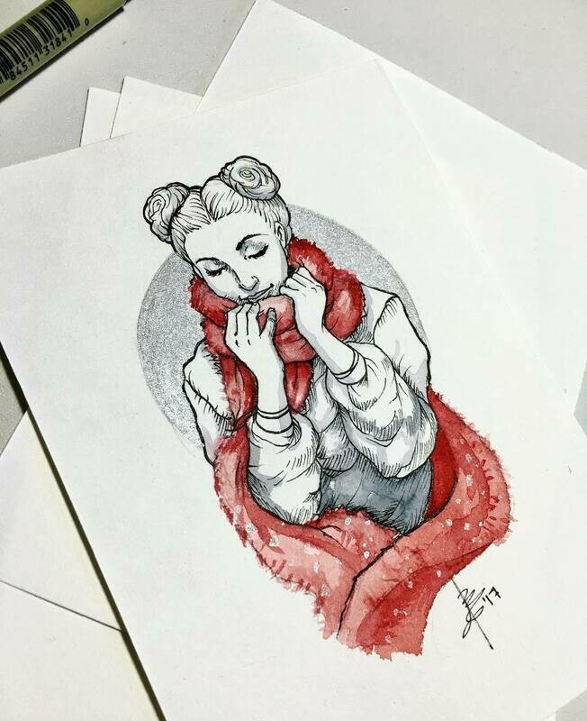 Inktober 2017,  Day 3, &quot;poison&quot;