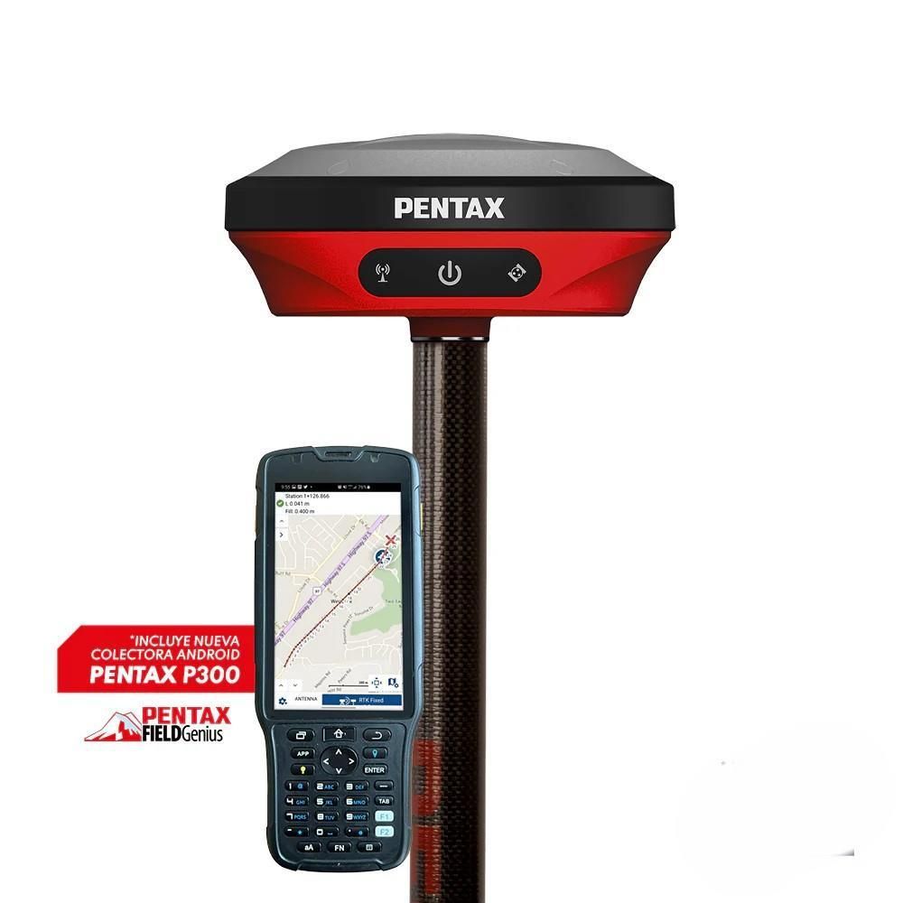 G2U-R GPSGNSS RTK Topográfico Rover, Pentax