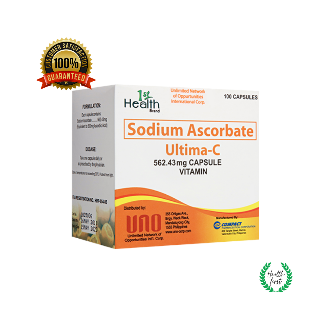 1ST HEALTH ULTIMA-C CAPSULE SODIUM ASCORBATE