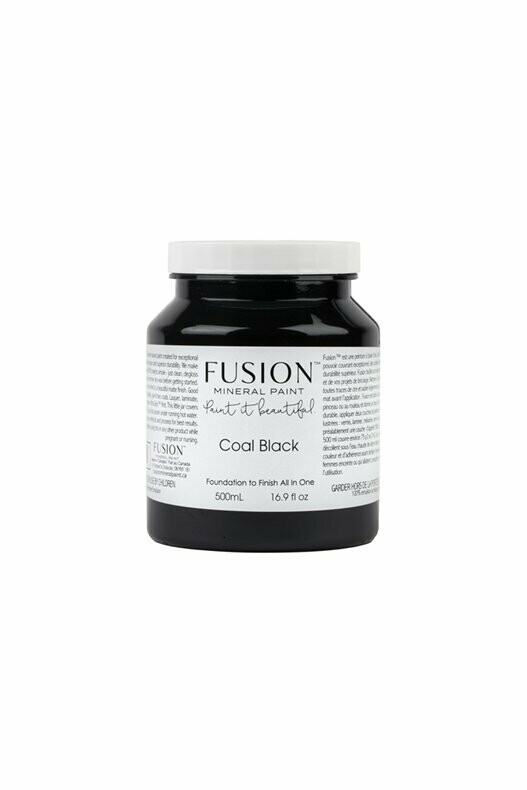 Coal Black Fusion Mineral Paint