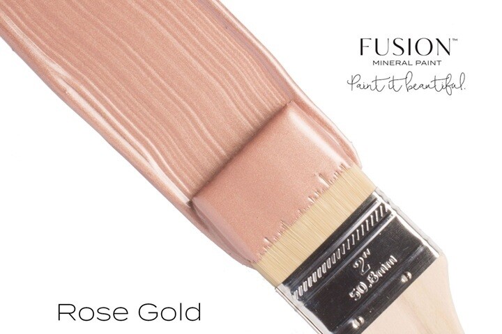 Rose Gold Metallic Fusion Mineral Paint