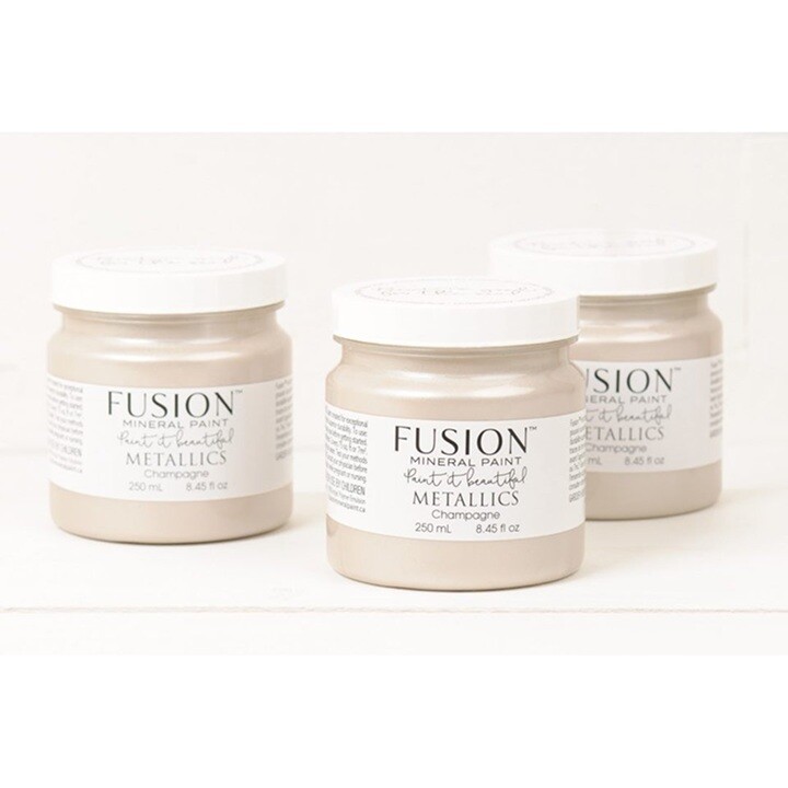 Champagne Metallic Fusion Mineral Paint