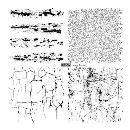 Vintage Textures Decor Stamp