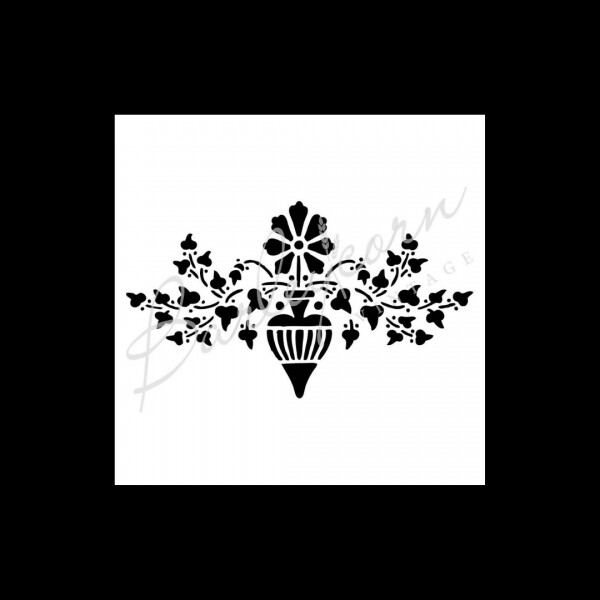 FS60 Flower Urn Stencil