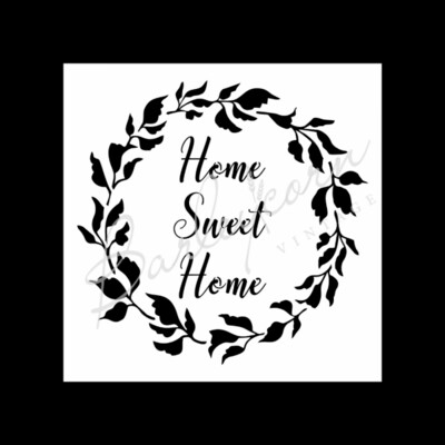 FS85 Home Sweet Home Stencil
