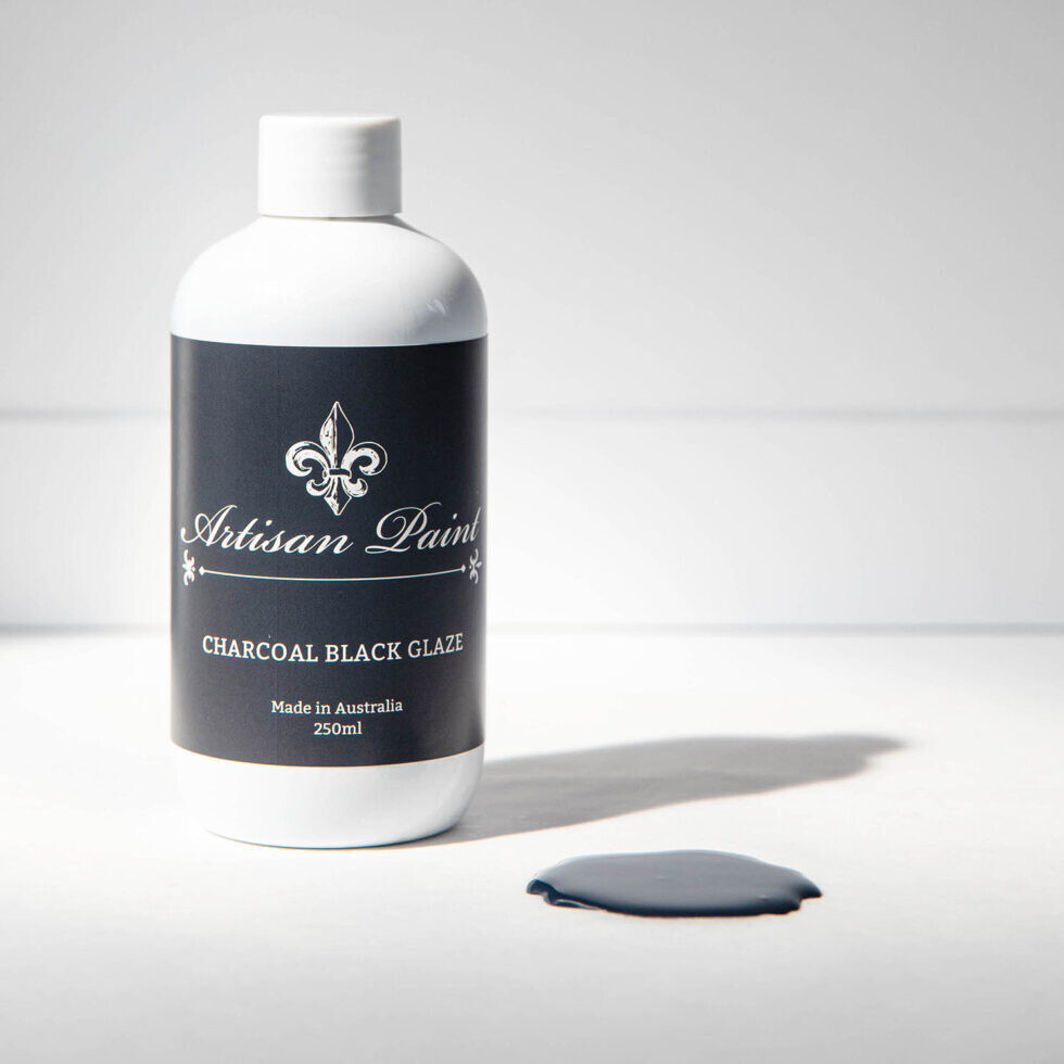 Artisan Glaze, Finish: Charcoal Black