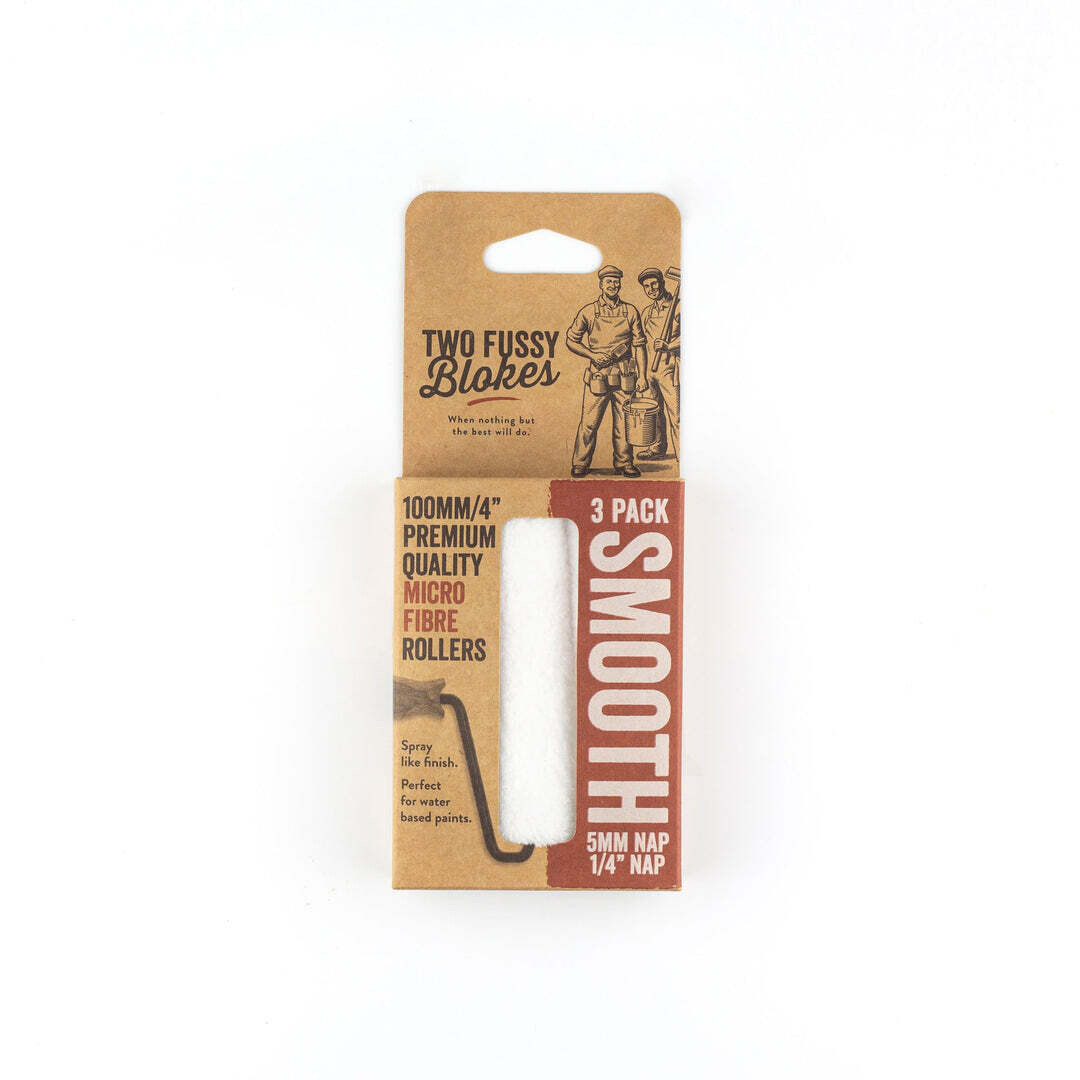 Two Fussy Blokes: MicroFibre Mini Paint Rollers 5mm Nap - 3 Pack