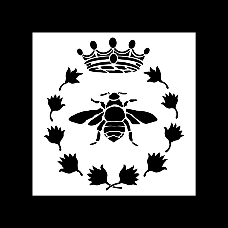 FS20 Bee and Wreath A3