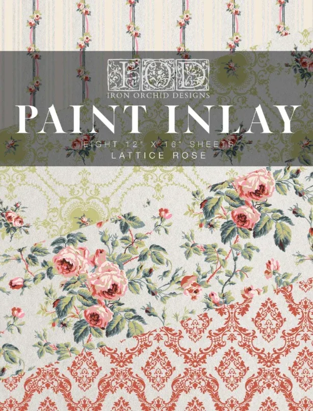 Pain Inlay Lattice Rose