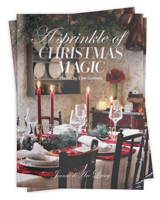 Jeanne D’Arc Living Christmas magazine. — pre orders open now.