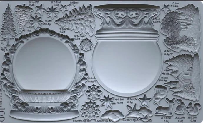 Snow globes mould