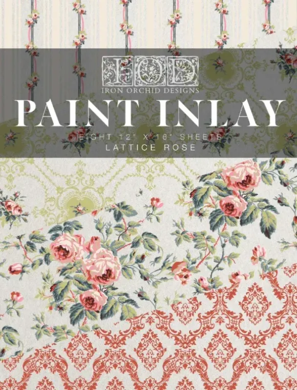 Pain Inlay Lattice Rose