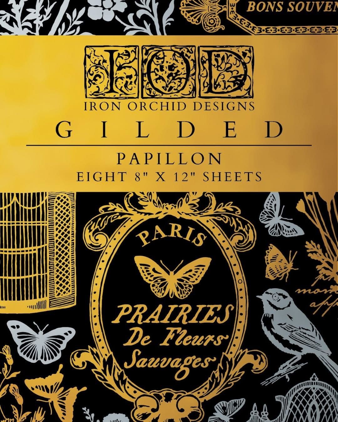Gilded Papillon transfer