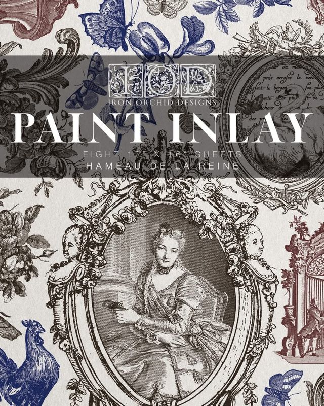 Hameau De La Reine  Paint Inlay