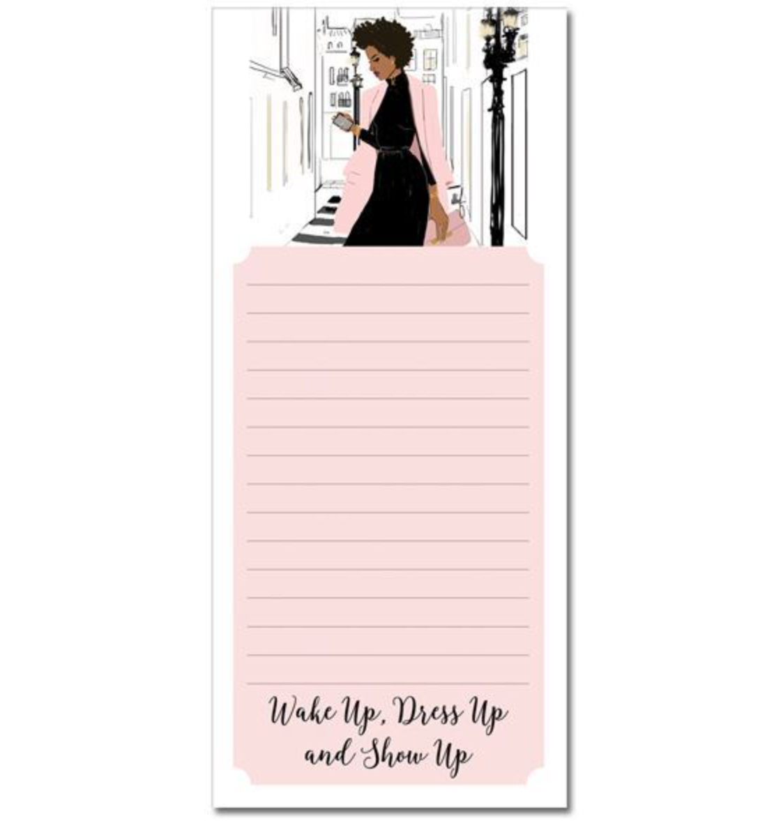 Wake Up Magnetic Notepad