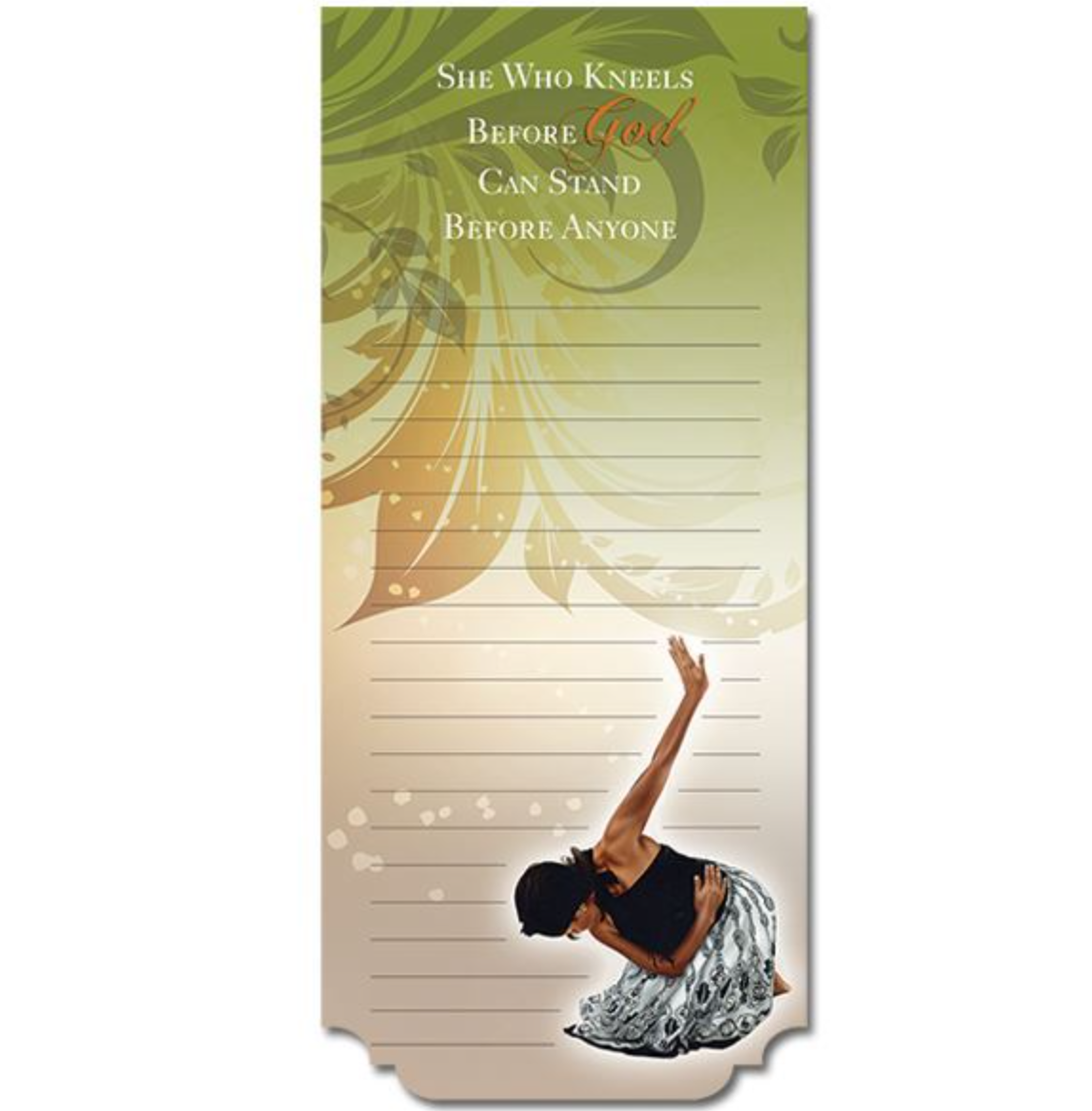 Kneel Magnetic Notepad