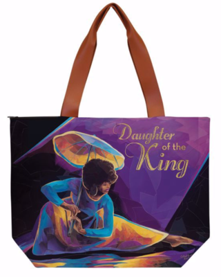 Daughter of the King Canvas Tote