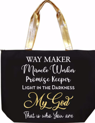 Way Maker Canvas Tote