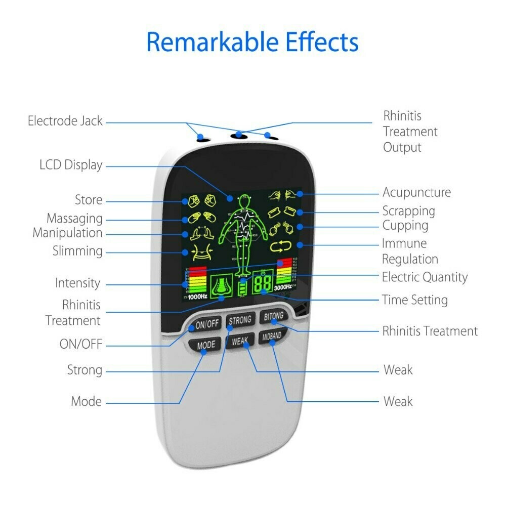 Multifunctional Electric Pulse Massager TENS/EMS/Abs massager