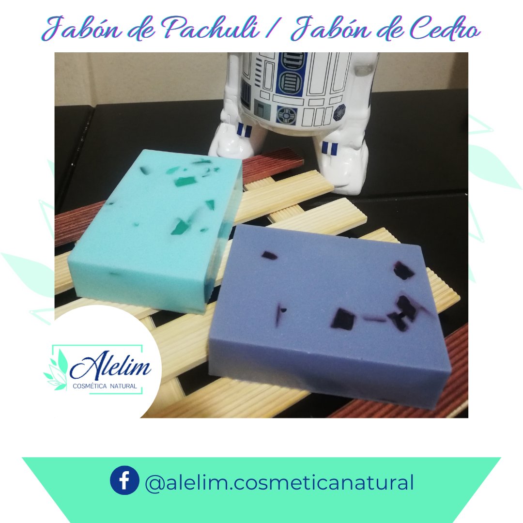 Jabón de Pachouli / Jabón de Cedro-Limón