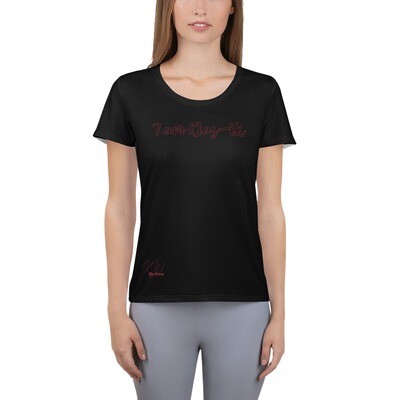 KW Black Plus Size Women's Athletic T-shirt