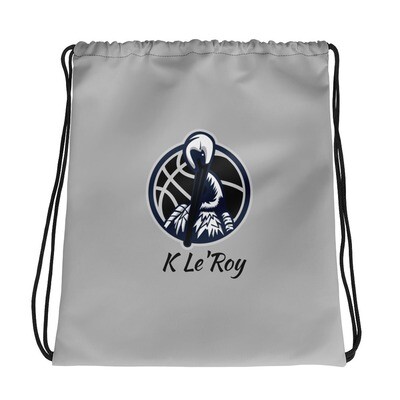 Gray K Le'Roy Drawstring bag