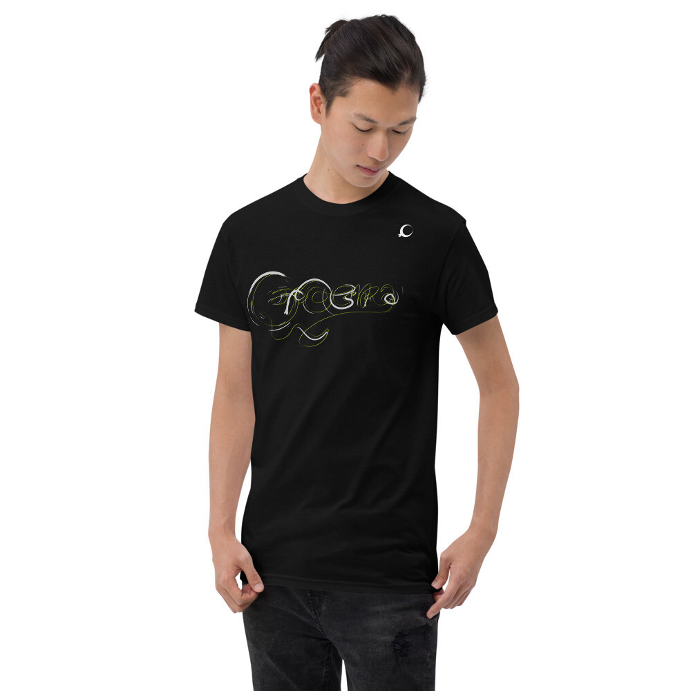 Short Sleeve T-Shirt, Color: Black, Size: S