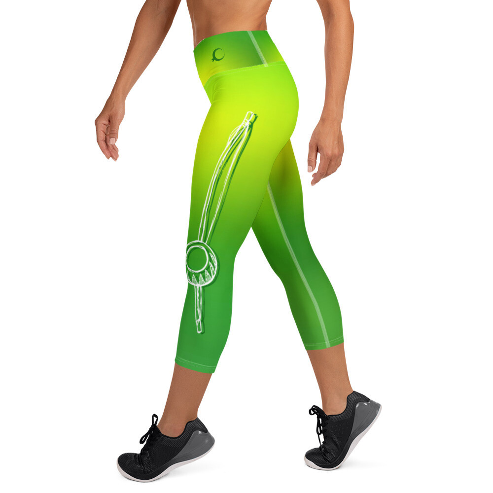 High Waisted Capri Leggings