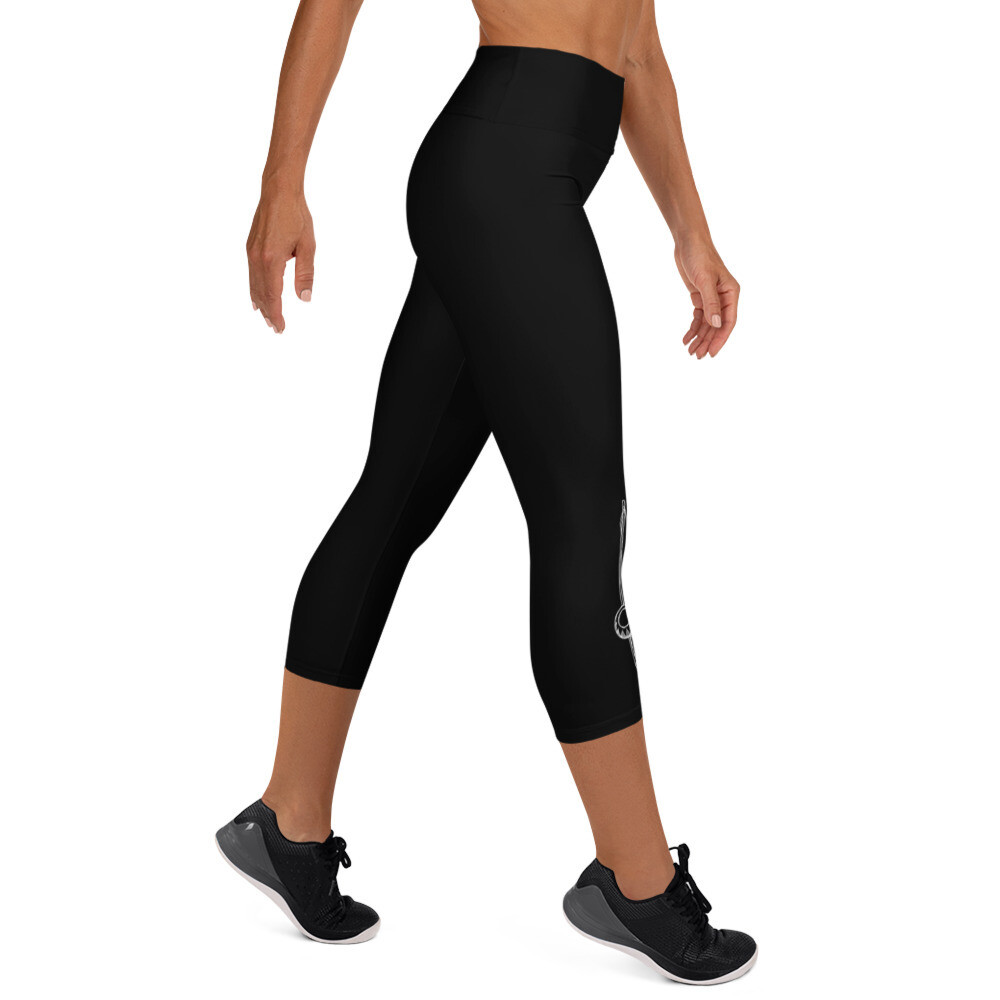 High Waisted Capri Leggings