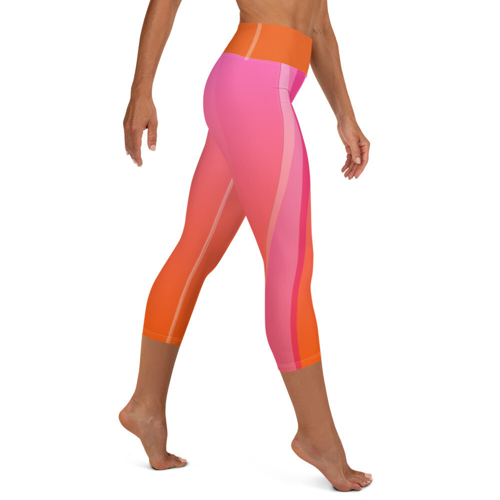 High Waisted Capri Leggings